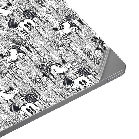 Disney Mickey Mouse Cityscape Sketch Universal Laptop 15in (12.2 x 8.8in) Skin